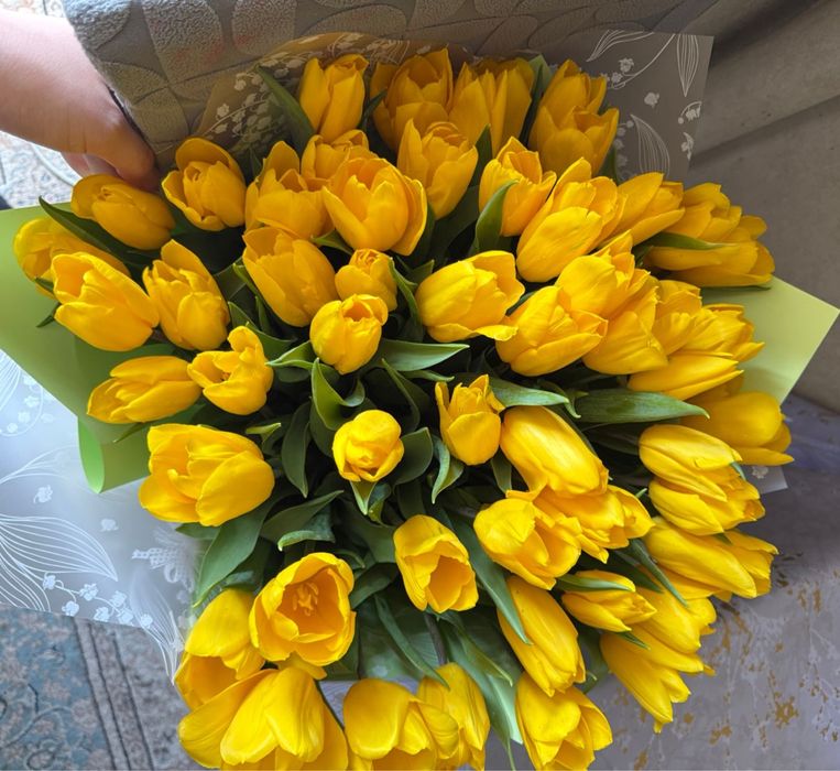 Свежие тюлпаны за 30 000тг