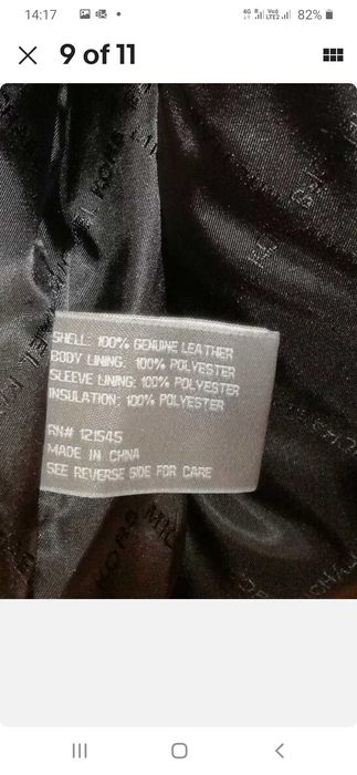 Мъжко кожено яке Майкъл Корс/ Michael Kors размер XL