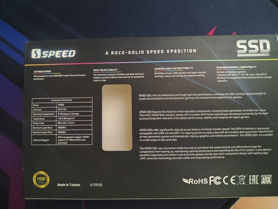 SSD память на 128GB