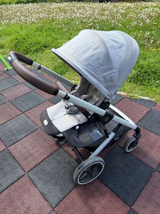 Cybex Бебешка количка Balios S Lux SLV Stone Grey 2025