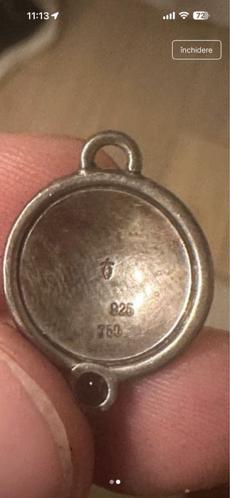 Pandativ Agnus Dei Silver 925 Gold 850