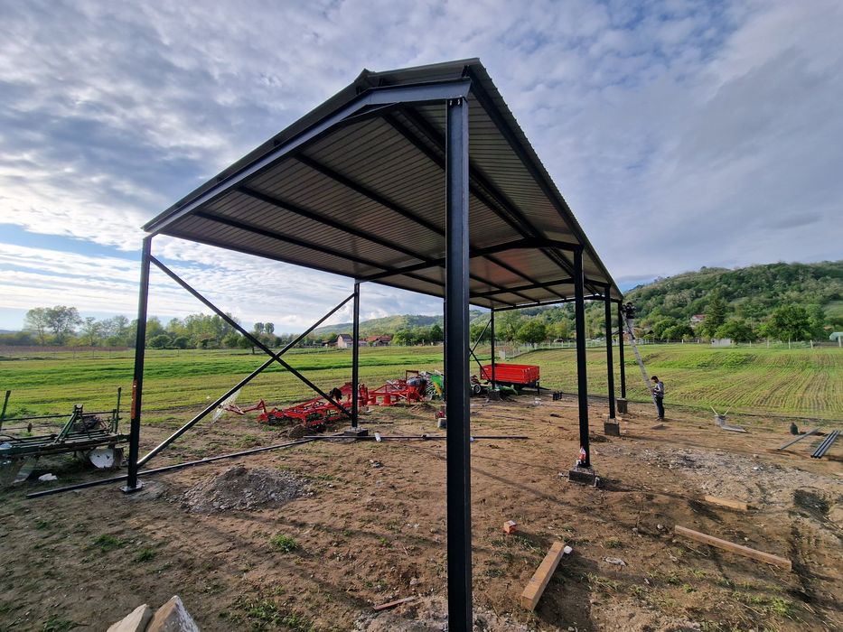 Copertine metalice pentru utilaje hale