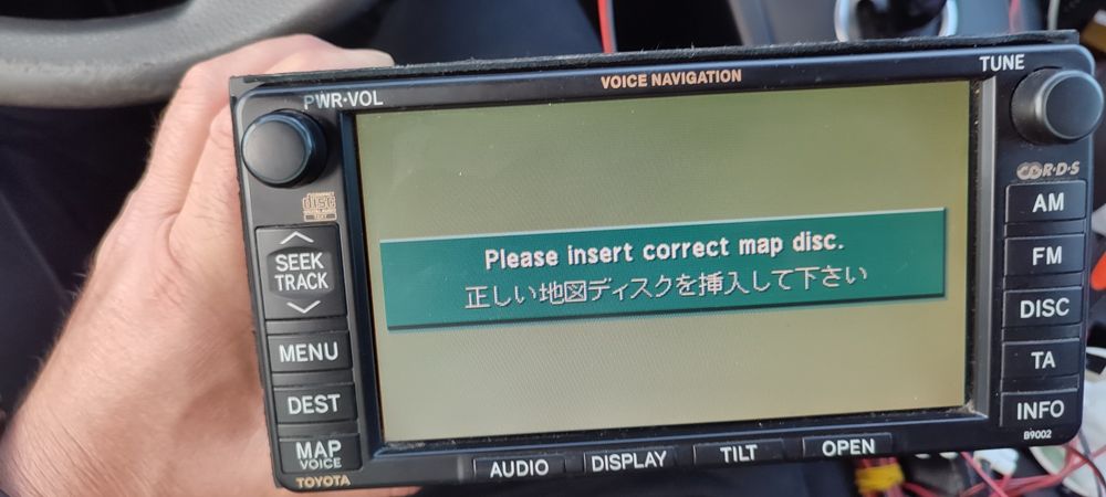 Navigație Toyota originala