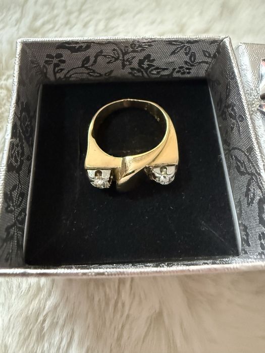 Inel din Aur 18 k cu DiamanteNaturaleMaricuCertificat de Autenticitate