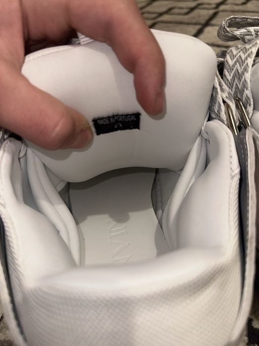 Lanvin curb white oreo