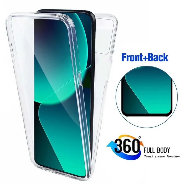 Xiaomi Redmi 13C/13T/13 PRO 5G Husa 360 Transaprenta Acoperire Complet