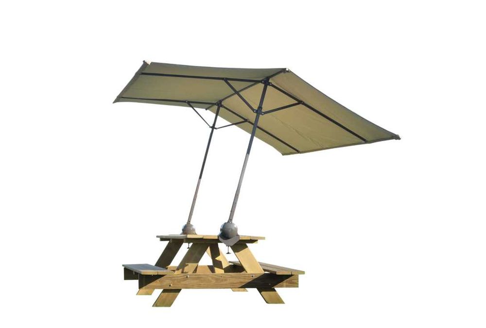 Преносим сенник за маса ShelterLogic Quick Clamp Shade Canopy 14563
