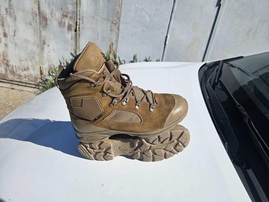 Bocanci haix 42 goretex crem militari