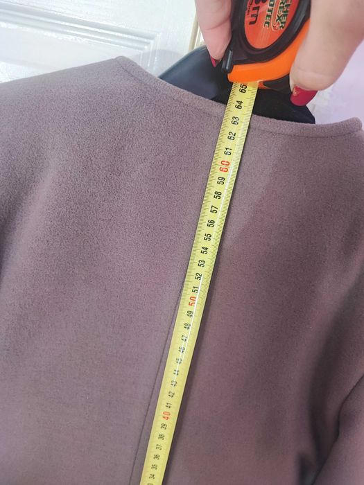 Късо палто цвят капучино