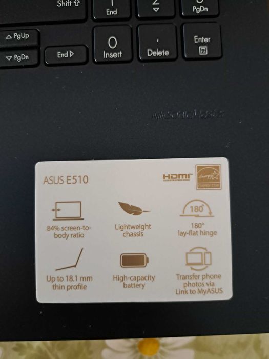 ASUS E510, laptop nou