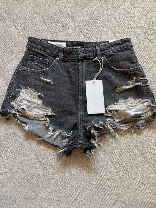 ZARA дамски къси дънкови панталонки – нови с етикет