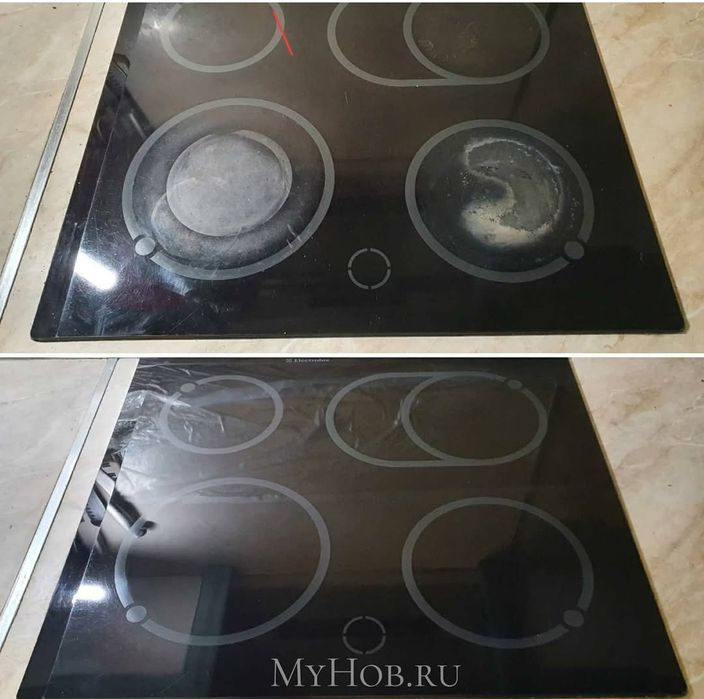 Полировка индукционных плит