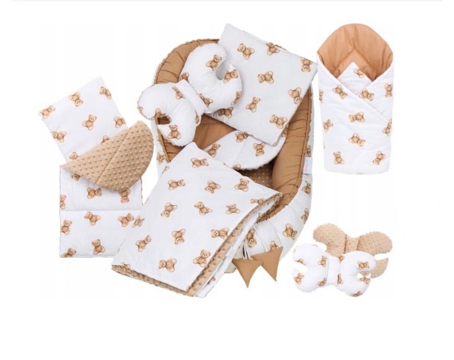 6-в-1 комплект за бебешко креватче MyBaby Minky