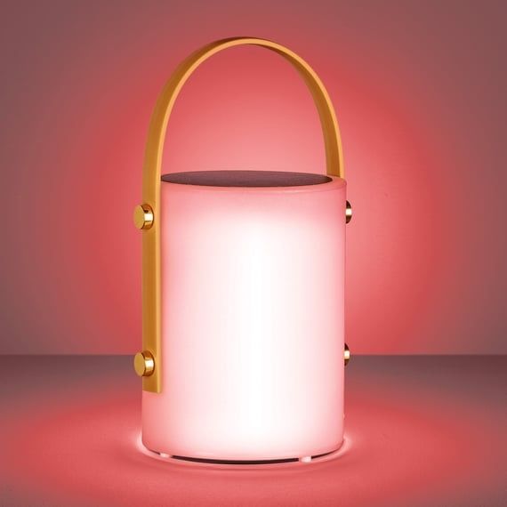 Lampa solara si reincarcabila RGB cu telecomanda