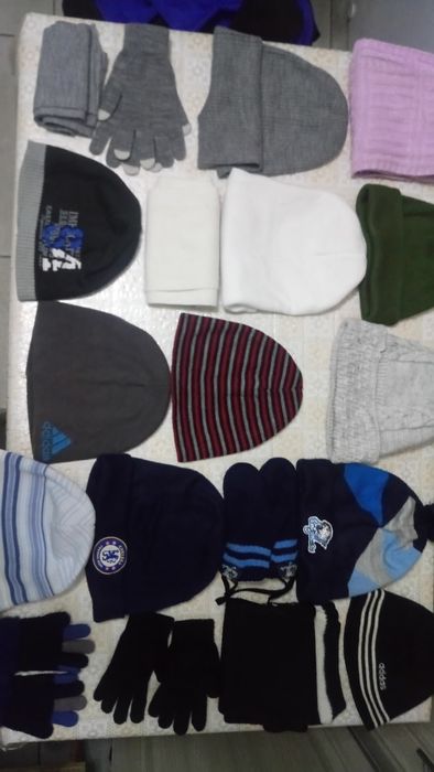 Шапки варежки шарф Барыс ушанки куртки