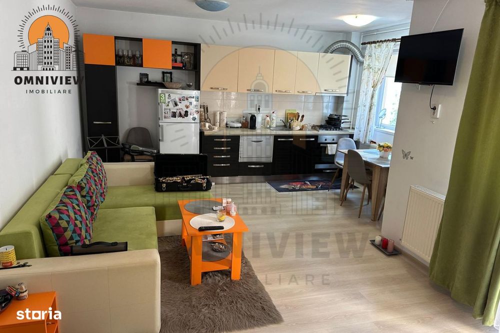Studio 45 mp în Coresi – mobilat, parcare proprie, comision 0%