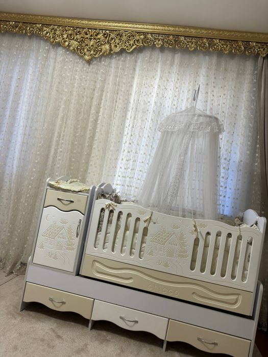 Детский шкаф ва кроват