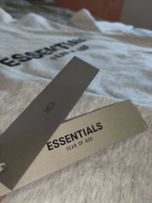 Essentials Fear of God Hoodie - Oatmeal Gray