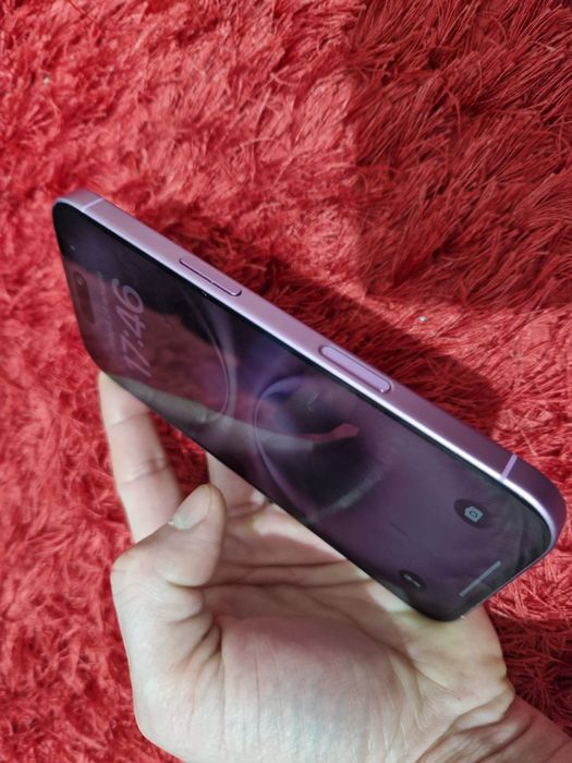 -Iphone 16, ca Nou, 256Gb, 8Ram, E-Sim, Pink Titanium, ireprosabil, ba