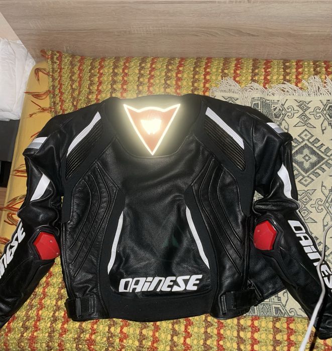 Кожено мото яке Dainese