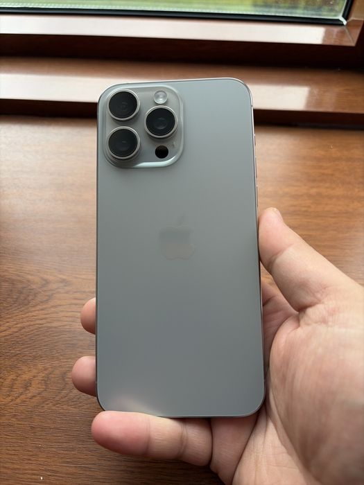 Iphone 15 pro max 256 gb simkartali