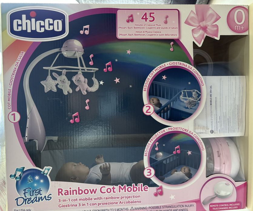 Chicco мобиль для кроватки