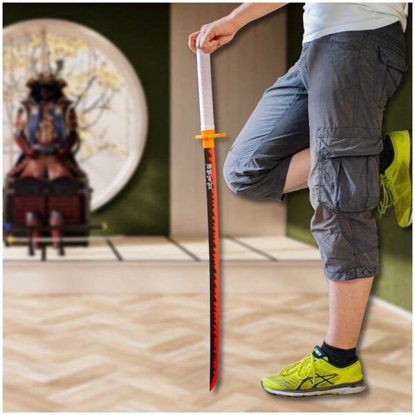 Катана из аниме клинок рассекающий демонов 104 см - Доставка