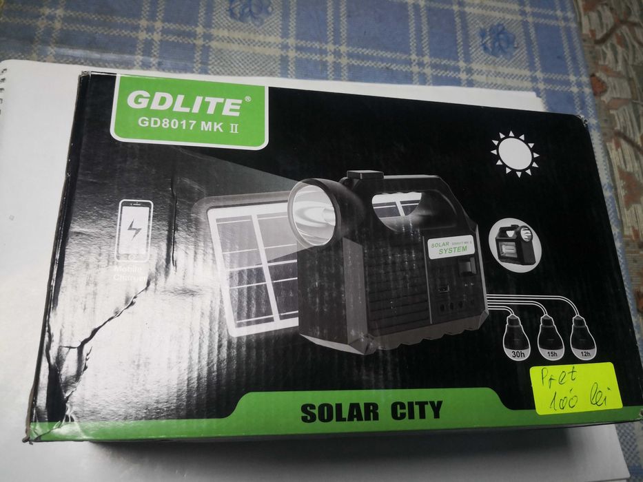 Kit panou solar GD8017