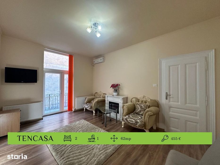 De inchiriat apartament 2 camere Blv. Revolutiei amenajat complet