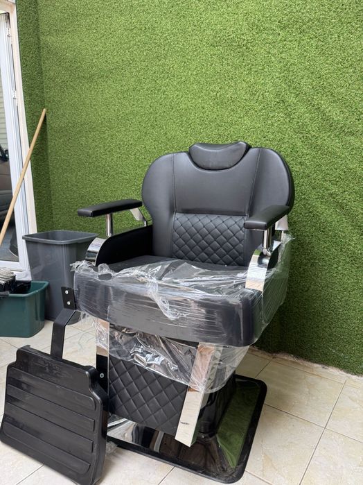 Бръснарски стол професионален високо качество