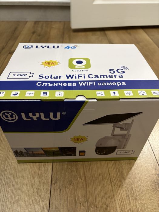 Соларна 4G камера Lylu водо/прахо устойчива