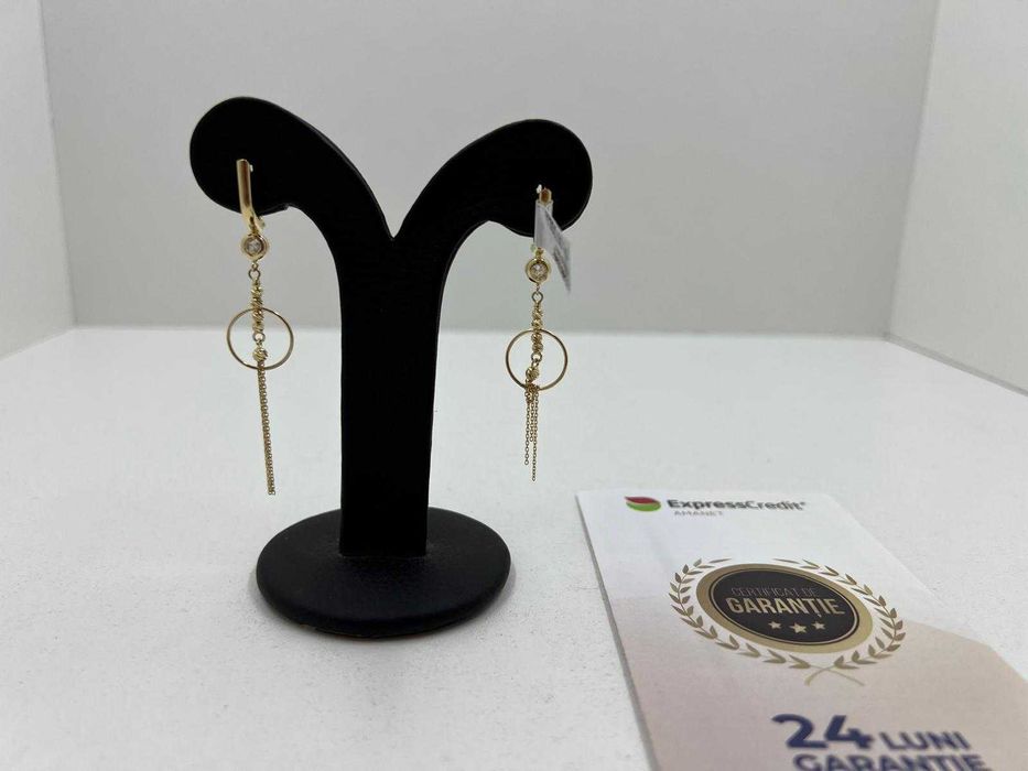 Cercei Aur 14K 3.10g (Ag25 Belvedere B.43235.2) Garantie 2 ani!