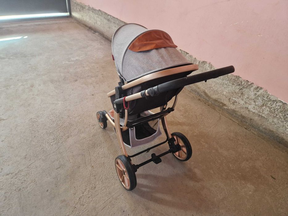 Коляска трансформер AIMILE Wingoffly, серый