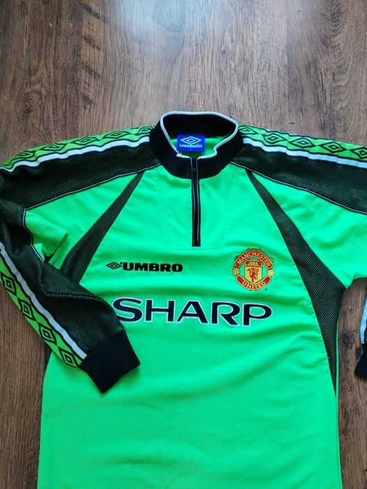 UMBRO Manchester United 1998-99 Retro Goalkeeper-футболна ретро  М-Л