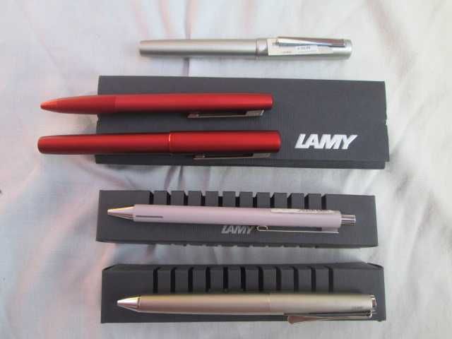 LAMY нови маркови писалки, химикалки и ролер. Някои са продадени.