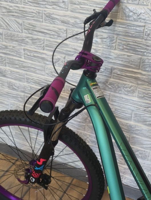 Новый горный велосипед.