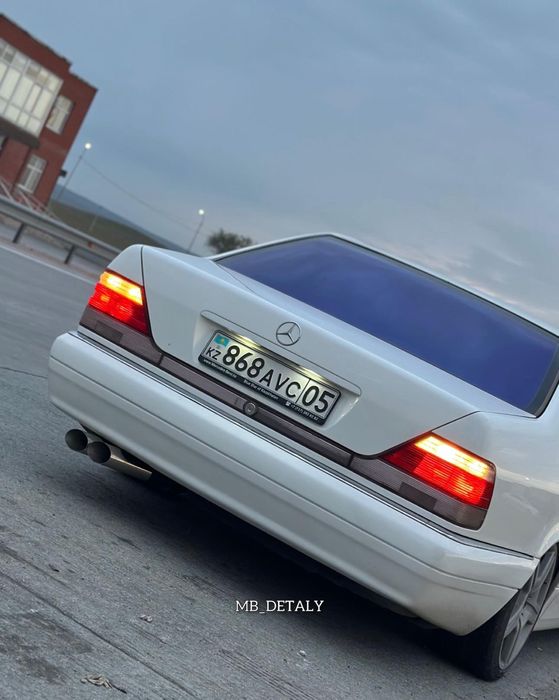 Мерседес BRABUS косой насадка глушителя