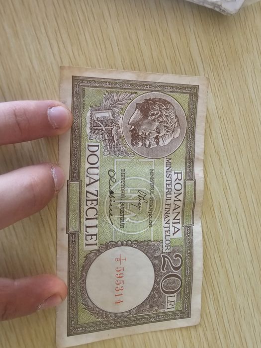 Vând bancnota 20 de lei