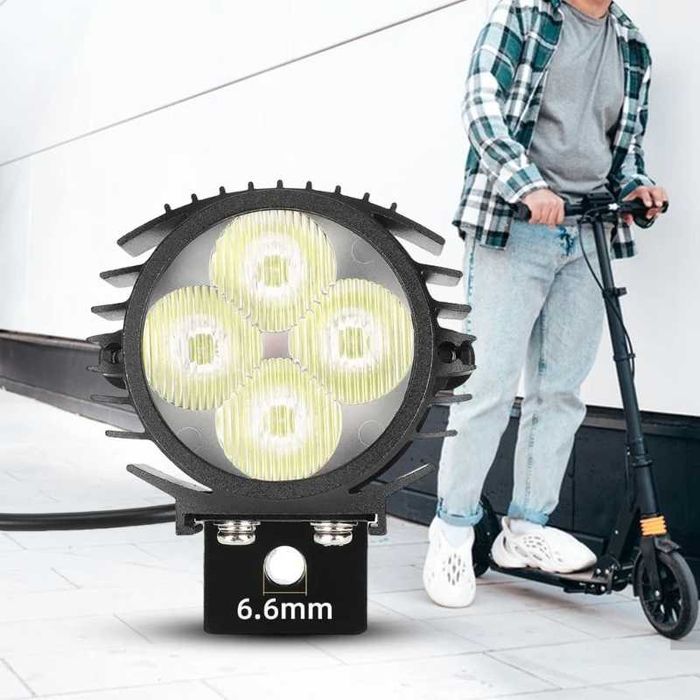 Far LED cu sonerie/claxon pentru trotineta electrica KuKirin G2 Pro 2024 / G2 Max
