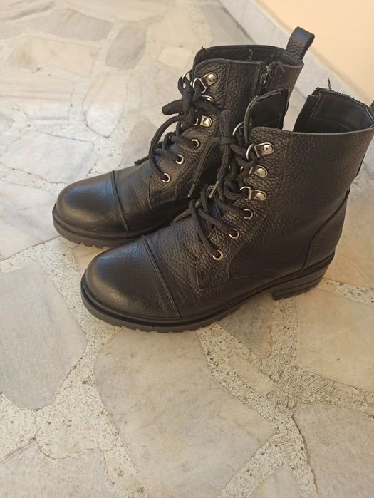 Детски зимни боти естествена кожа