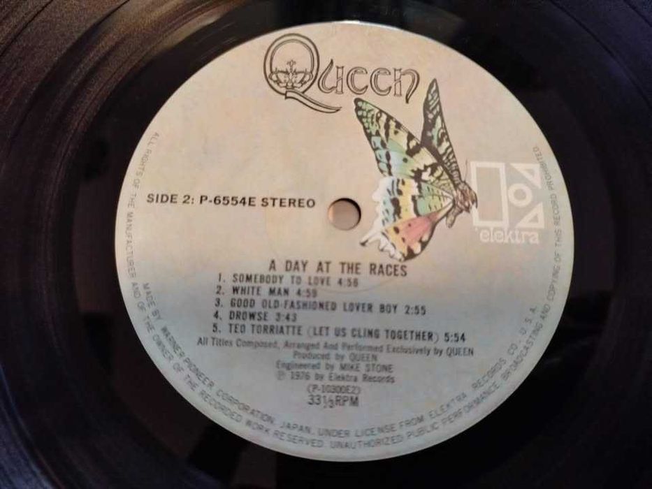 Vinil LP "Japan Press" Queen ‎– A Day At The Races (EX)