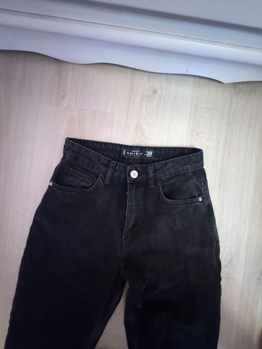 Blugi dama mom fit Bumbac