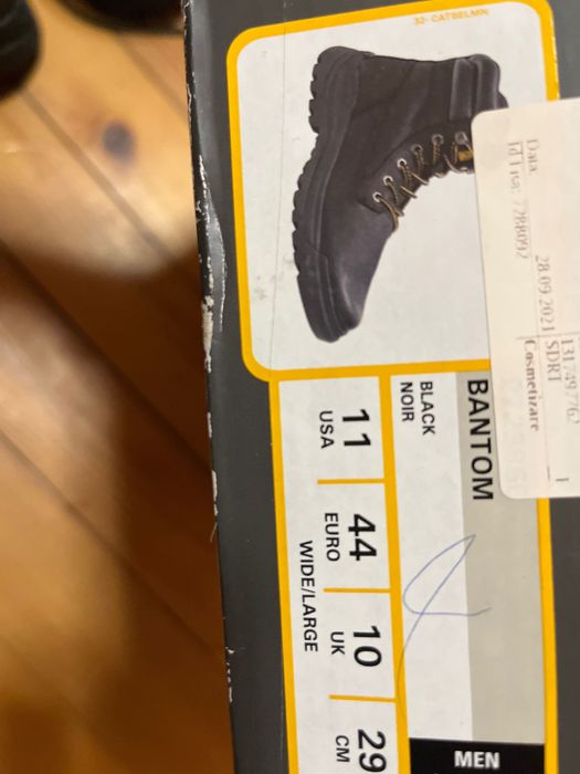 Кожени боти CAT 44 номер