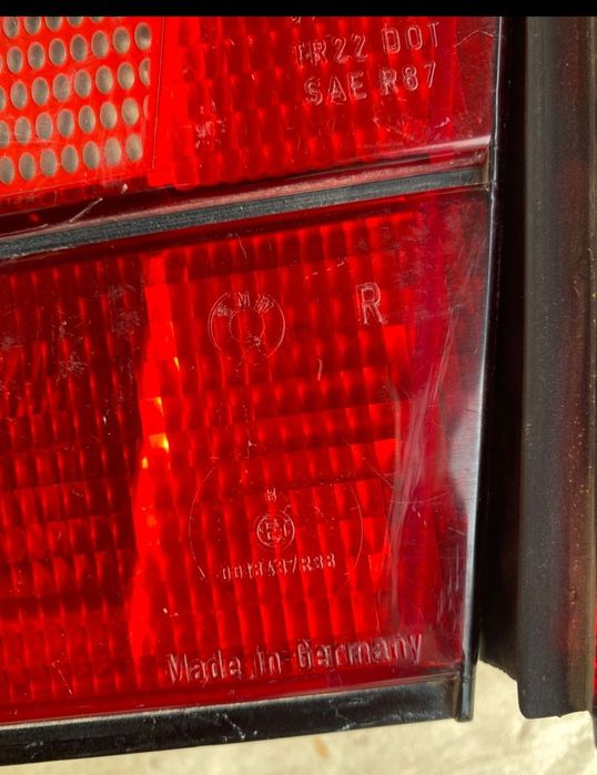 BMW e34 задание фары