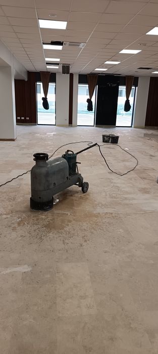 Slefuire, chituire și lustruire pardoselii