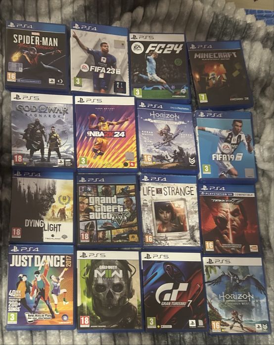 Игри за ps4/ps5 цена по договаряне
