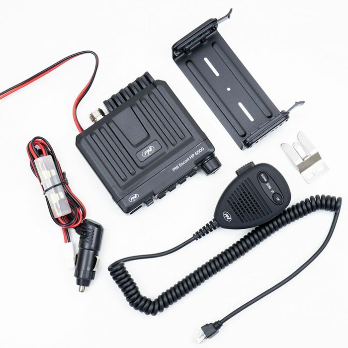 Stație Radio CB PNI ESCORT HP6500,ASQ,RF GAIN,AM/FM,putere 4W- 20W-30W