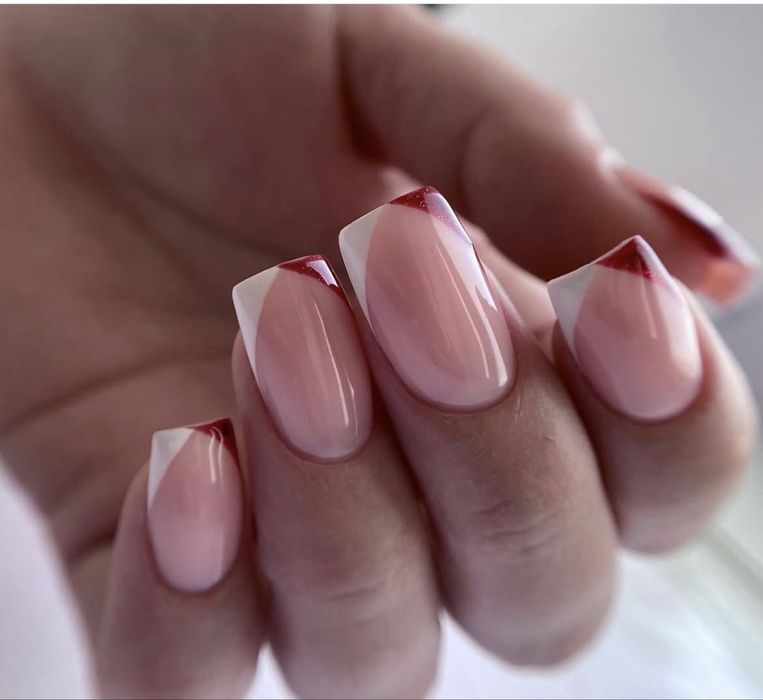 Маникюр, гель покрытие, наращивание