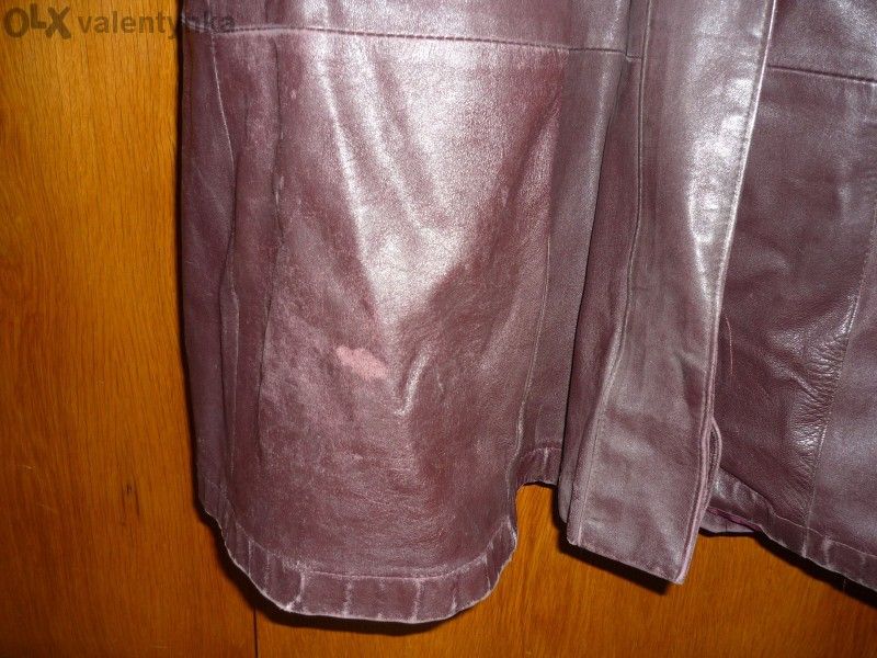 Нова цена! Дамско манто от естествена кожа