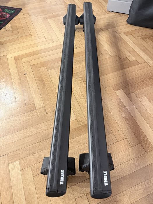 Bare aero thule negre si suport prindere pentru renault espace